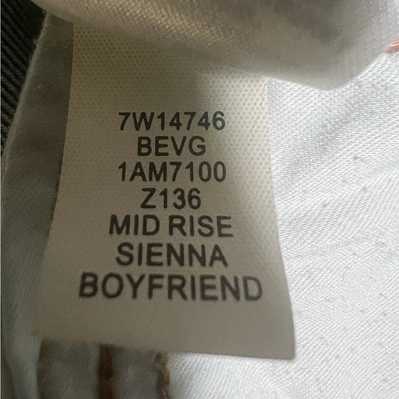 Lucky Sienna MidRise Boyfriend Cut-Off Shorts size 12 - Picture 5 of 9